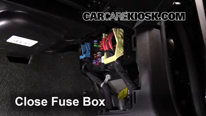 Interior Fuse Box Location: 2004-2012 Chevrolet Colorado - 2004